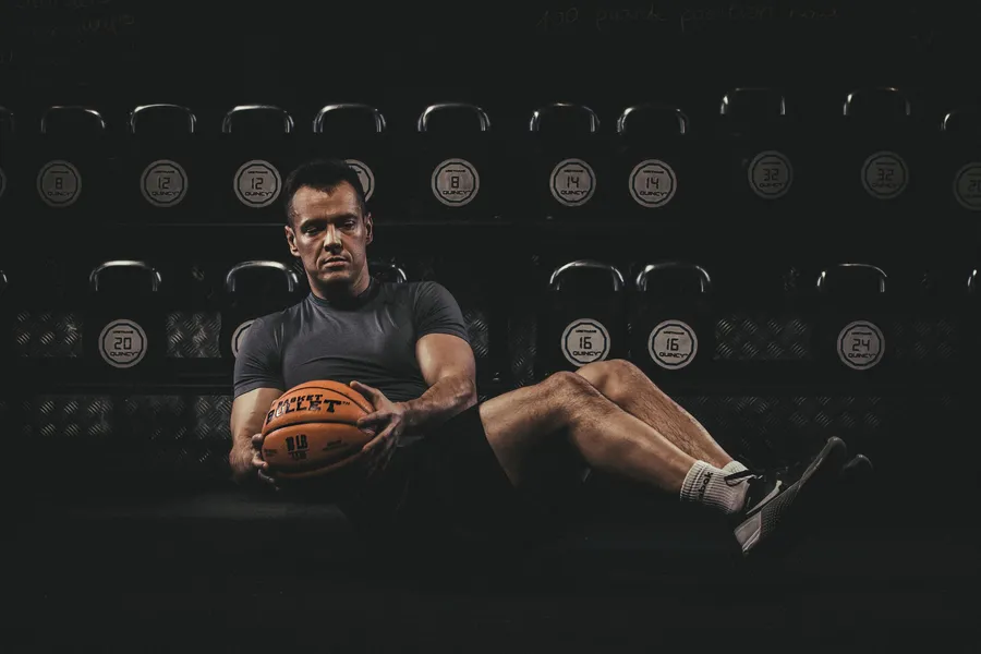Rosyjski skręt z piłką lekarską Basket Bullet
