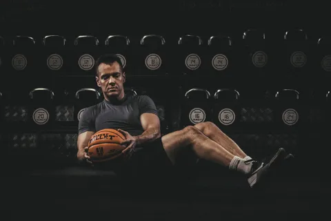 Rosyjski skręt z piłką lekarską Basket Bullet
